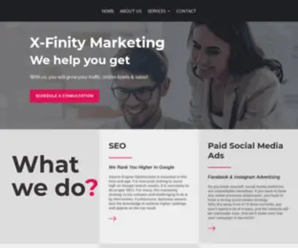 Xfinitypro.com(Digital Marketing Agency Oakville) Screenshot