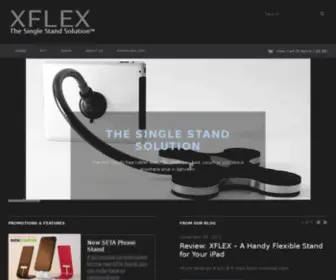 Xflexstand.com(XFLEX Tablet Stand) Screenshot