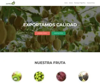 Xfru5.cl(Exportadora de fruta) Screenshot