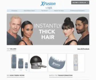 Xfusionhair.com(XFusion) Screenshot