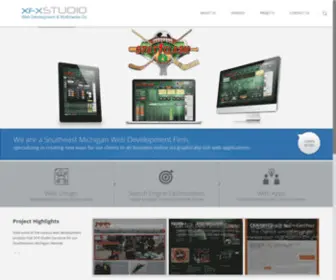 XFXstudio.com(XFX Studio Web Development) Screenshot