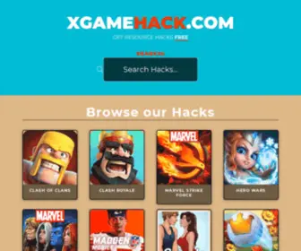 Xgamehack.com(GET RESOURCE HACKS FREE) Screenshot