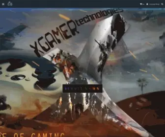 Xgamertechnologies.com(XGAMERtechnologies HOME of Video Games & High End Computers) Screenshot