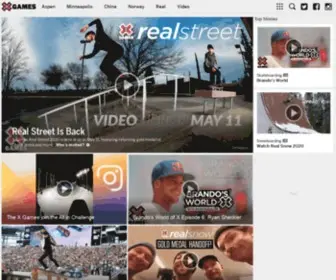 Xgames.com(X Games and action sports videos) Screenshot