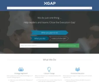 Xgap.com(Business Execution Software) Screenshot