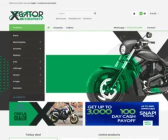 Xgatormotorsports.com(X Gator Motorsports) Screenshot