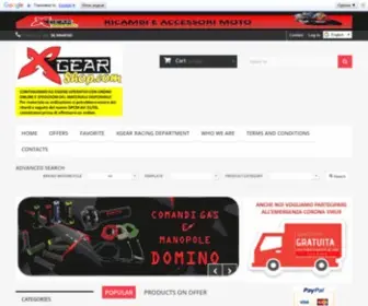 Xgearshop.com(Negozio) Screenshot