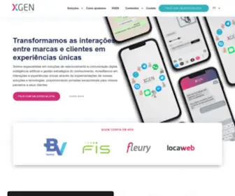 Xgen.com.br(Genesys) Screenshot