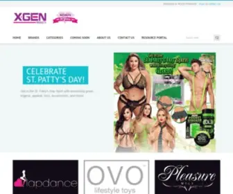 Xgenb2B.com(XGEN Products) Screenshot