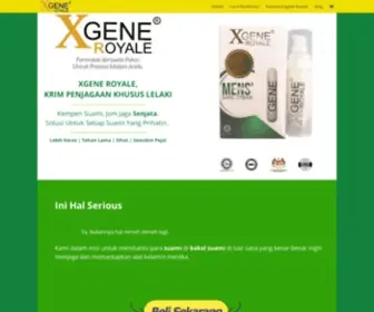 Xgeneroyales.com(XGENE ROYALE) Screenshot