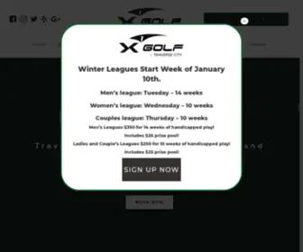 Xgolftraversecity.com(X Golf Traverse City) Screenshot