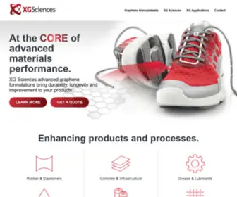 XGsciences.com(World Leading Graphene Company) Screenshot