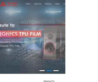 XGtpufilm.com(China XinGen film manufacturer) Screenshot