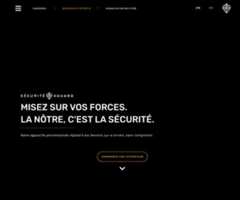 Xguard.ca(Sécurité Privée Montréal) Screenshot