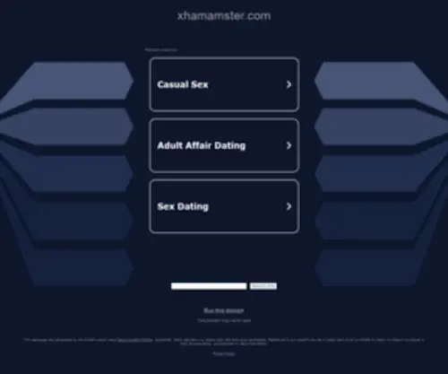 Xhamamster.com(Dit domein kan te koop zijn) Screenshot