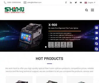 Xhfiber.com(Fiber Fusion Splicers) Screenshot