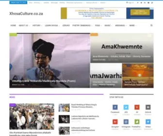 Xhosaculture.co.za(Learn Xhosa Language) Screenshot