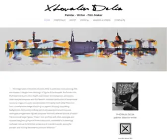 Xhovalindelia.it(Artist in Florence) Screenshot