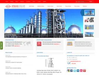 Xhvalves.com(China Valve Manufacturer) Screenshot