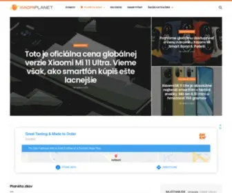 Xiaomiplanet.sk(Xiaomi Planet) Screenshot