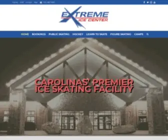 Xicenter.com(Extreme Ice Center) Screenshot