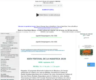 Xichulense.com.mx(Página cultural) Screenshot