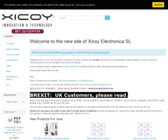 Xicoy.com(Xicoy Electronica) Screenshot