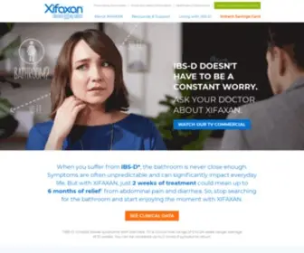 Xifaxan.com(XIFAXAN) Screenshot