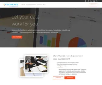 Xignettetech.com(Xignette Tech) Screenshot