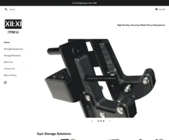 Xiixifitness.com(XI Fitness Home Gym Equipment) Screenshot