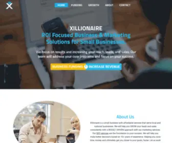 Xillionaire.co(Helping Small Businesses Thrive Online) Screenshot