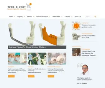 Xilloc.com(Xilloc Medical) Screenshot