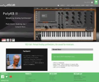 Xils-LAB.com(Virtual Analog synthesizers) Screenshot