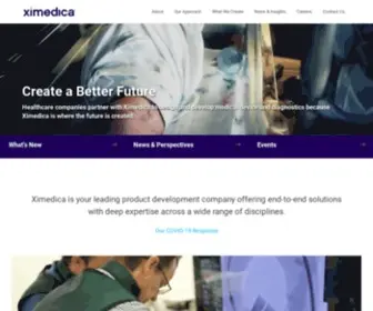 Ximedica.com(Medical Device Development) Screenshot