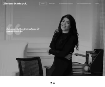 Ximenahartsock.com(Ximena Hartsock) Screenshot