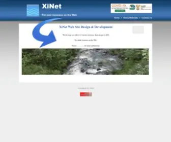 Xinet.co.za(XiNet Web Design Services) Screenshot