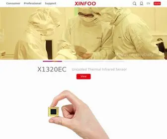 Xinfoo-IC.com(XINFOO Sensors Technology Co. Ltd) Screenshot