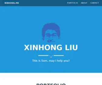 Xinhong.me(Xinhong LIU) Screenshot