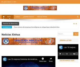 Xinhuaennezaradio.com(Noticias Xinhua en Neza Radio) Screenshot