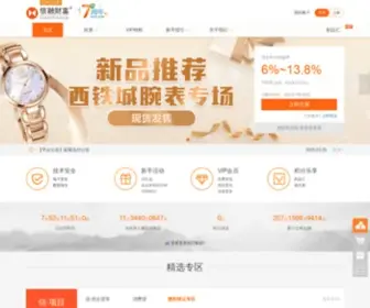 Xinrong.com(信融财富网) Screenshot