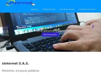 Xinternet.co(Sitio Web de xInternet S.A.S) Screenshot