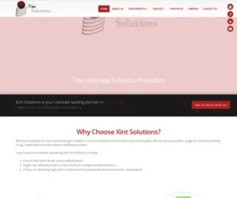 Xintsolutions.com(XintSolutions-The Ultimate Solution Providers) Screenshot