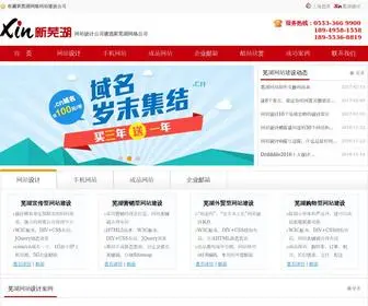 Xinwuhu.com(芜湖网络公司) Screenshot