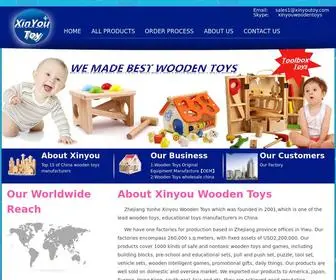 Xinyouwoodentoys.com(Xinyou Wooden Toys) Screenshot