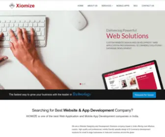 Xiomize.com(Xiomize) Screenshot