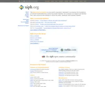 Xiph.org(Xiph) Screenshot