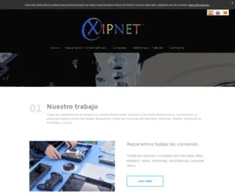 Xipnet.es(Xipnet reparacion de consolas y ordenadores) Screenshot