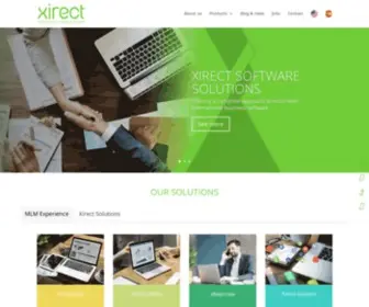 Xirect.com(Software Solutions) Screenshot