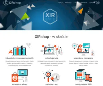Xirshop.pl(Indywidualne sklepy internetowe XIR Shop) Screenshot