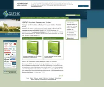 Xist4C.de(XIST4C Content Management System) Screenshot